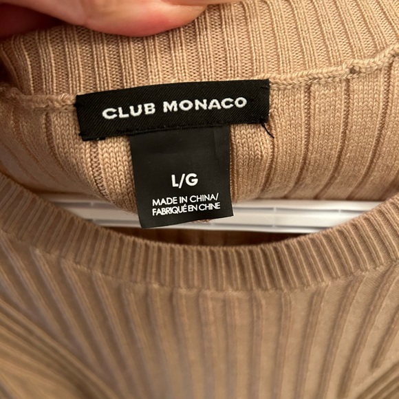 New Club Monaco Wool sweater dress - Picture 3 of 3